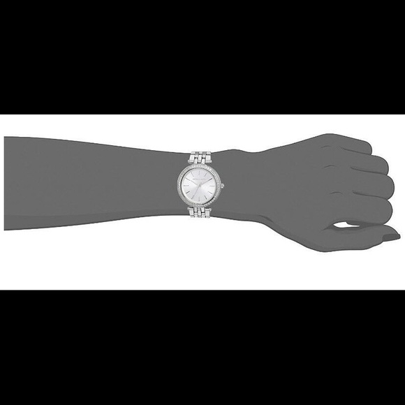 MK Darci Three-Hand Watch with Glitz Accent 33m - Picture 4 of 4